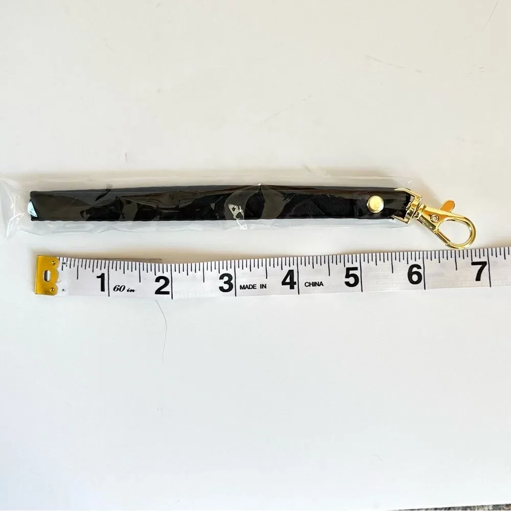 London Fog black wristlet